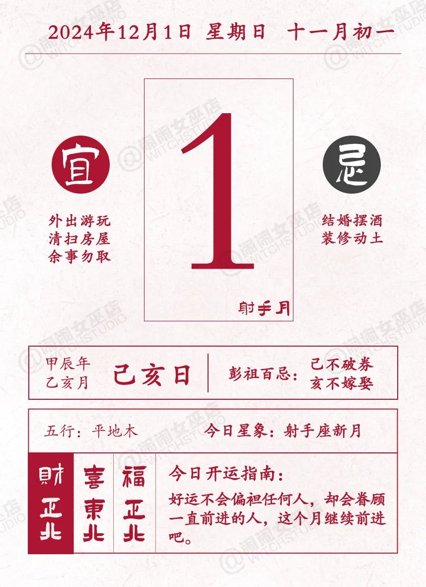 女巫闹闹一周运势