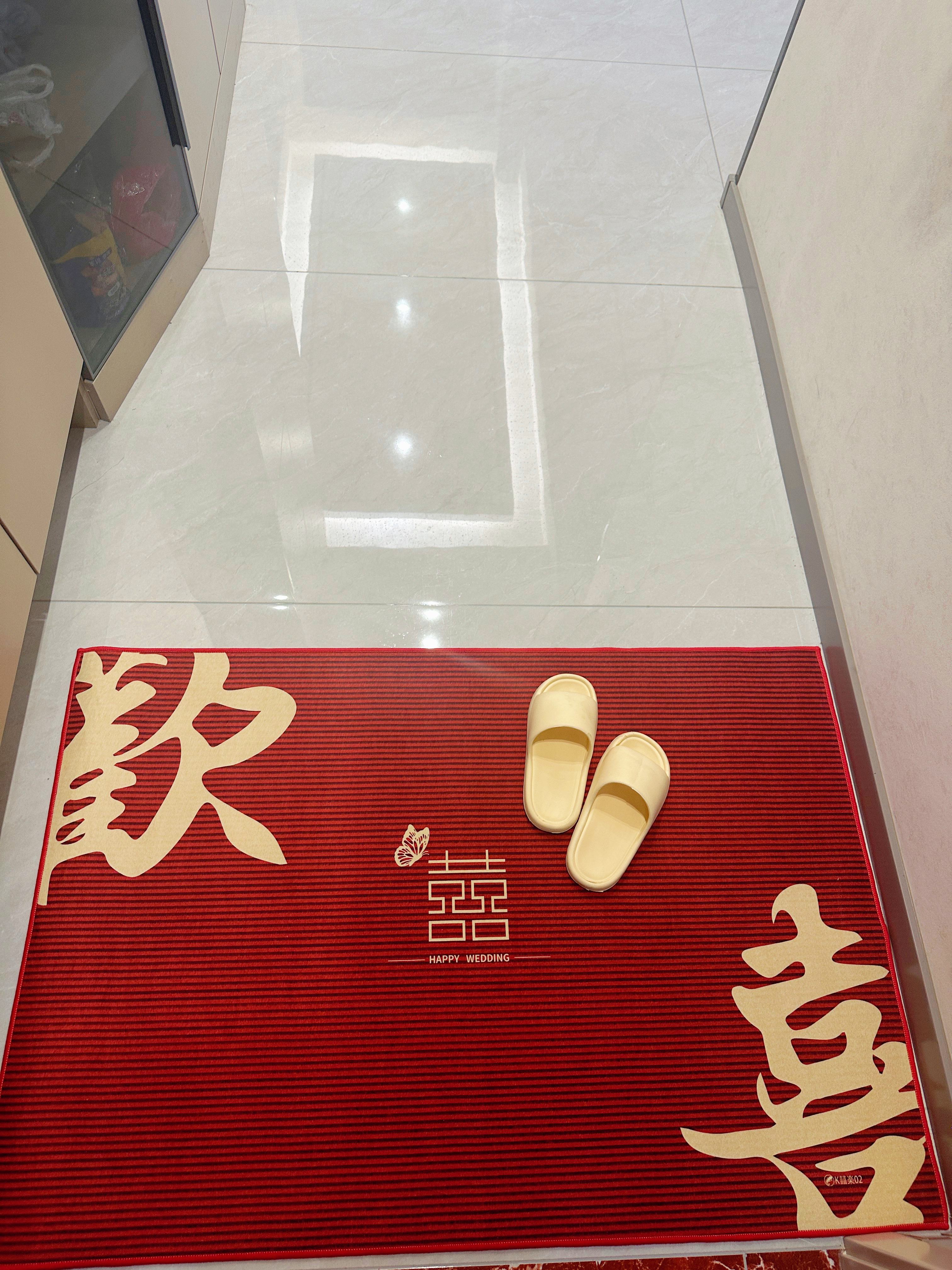进门见喜字好不好