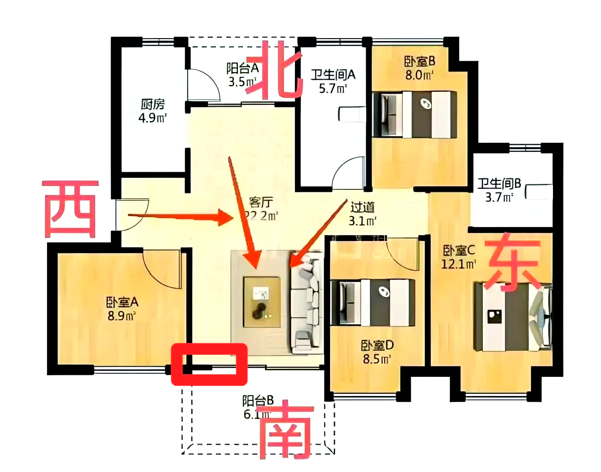 科普展现:卧室破财风水（卧室旺财风水）