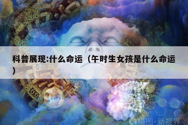 科普展现:什么命运（午时生女孩是什么命运）