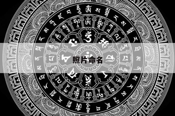 照片命名