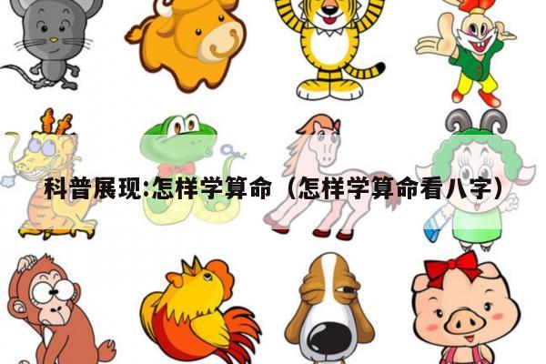 科普展现:怎样学算命（怎样学算命看八字）